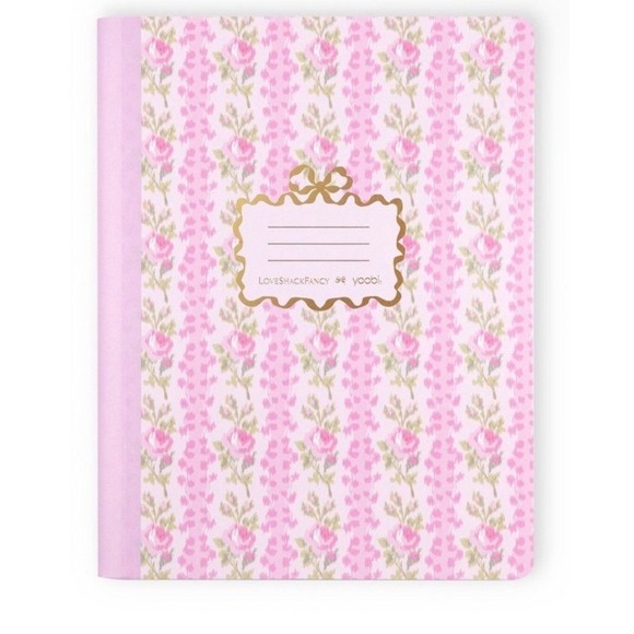 LoveShackFancy x Yoobi Blooming Heirloom Other - LoveShackFancy x Yoobi Blooming Heirloom Floral Composition Book NWT
